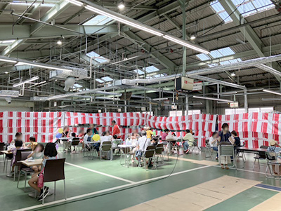 イートインスペースの様子